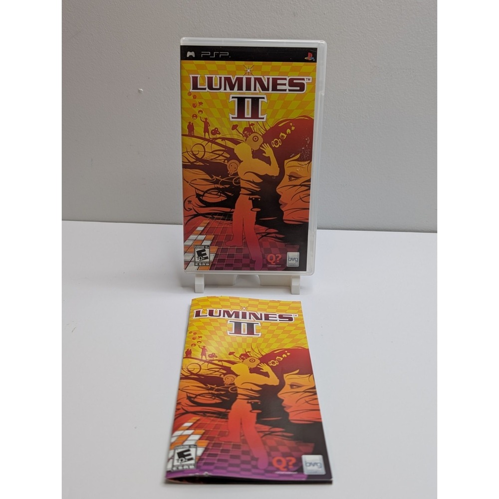Lumines II 2 (Sony PSP, 2006) Complete CIB - Tested